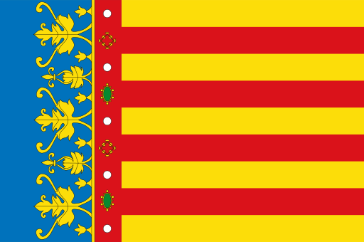 Flag of the Valencian Community 2x3.svg
