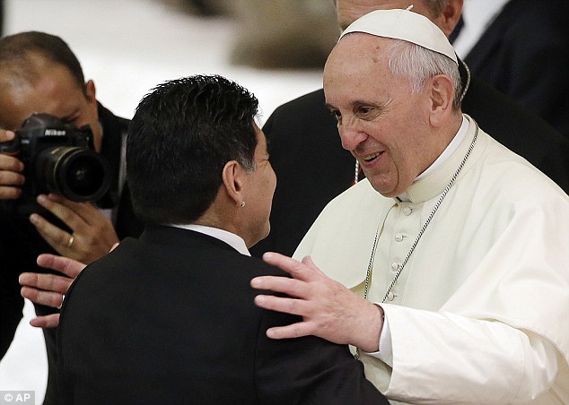 1409589126295 wps 3 Pope Francis greets Diego