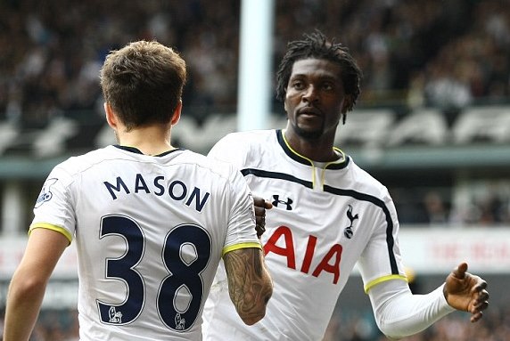 1414333490041 lc galleryImage Emmanuel Adebayor of Tott