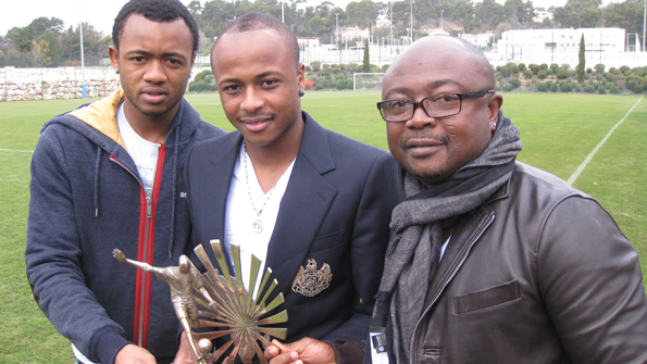 Abedi-Pele-with-his-sons-Andre-and-Jordan-Ayew
