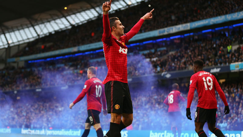 Robin van Persie of Manchester United copy