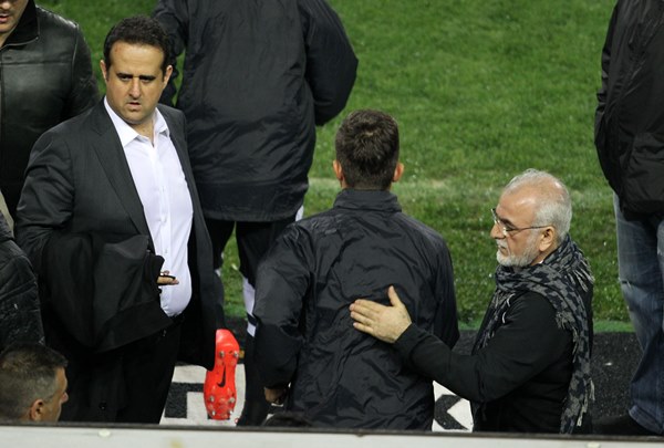 PaokOlympiakosKypelloNtropiMesaIvanVrentzos