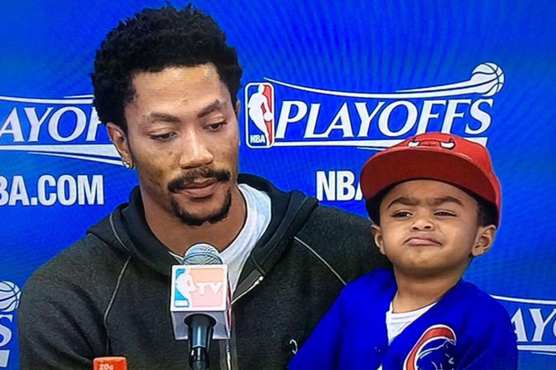 Derrick-Rose-son-PJ