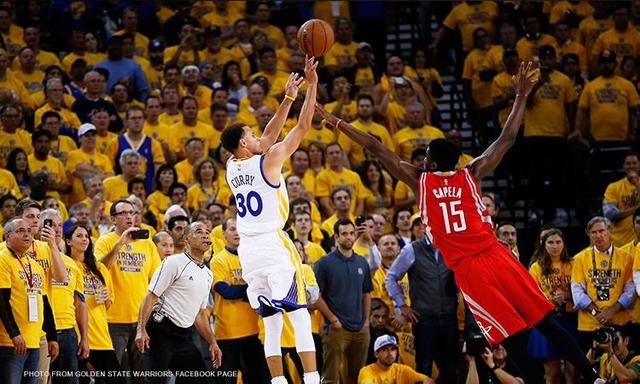 Steph Curry NBA Warriors game1 CNNPH