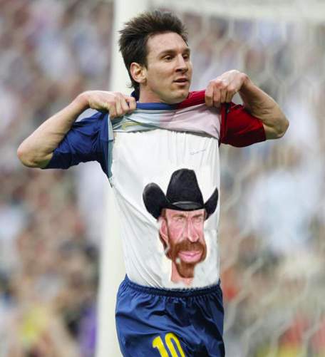 messi chuck norris
