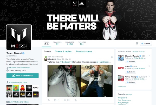 messi twitter