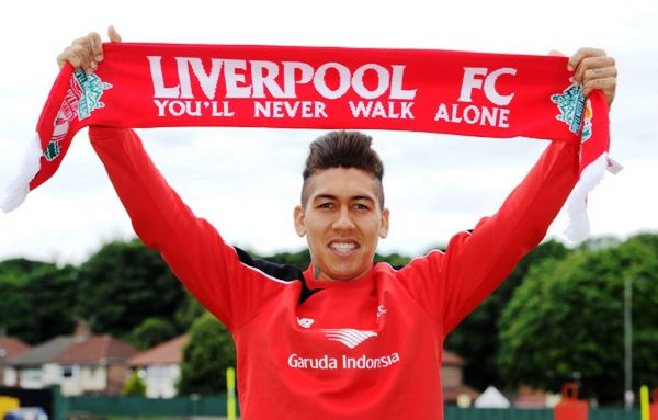Firmino-on-his-first-day-at-Liverpool-at-Melwood