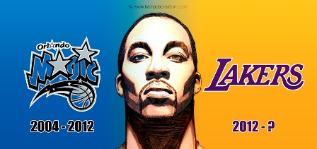 dwight howard orlando magic to los angeles lakersKAMADAcreations