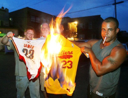 lebron jerseys burn