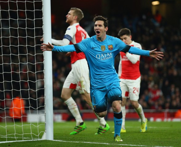 arsenal barcelona uefa champions league getty