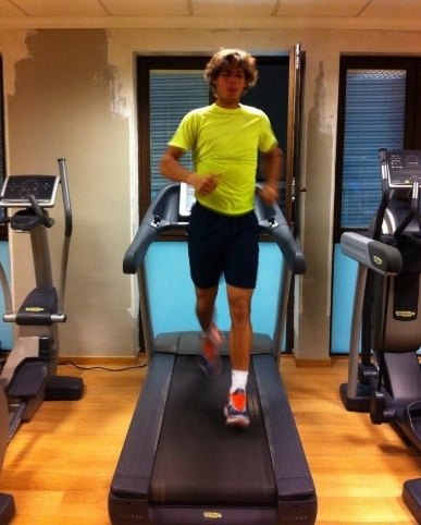 nadal treadmill back runs