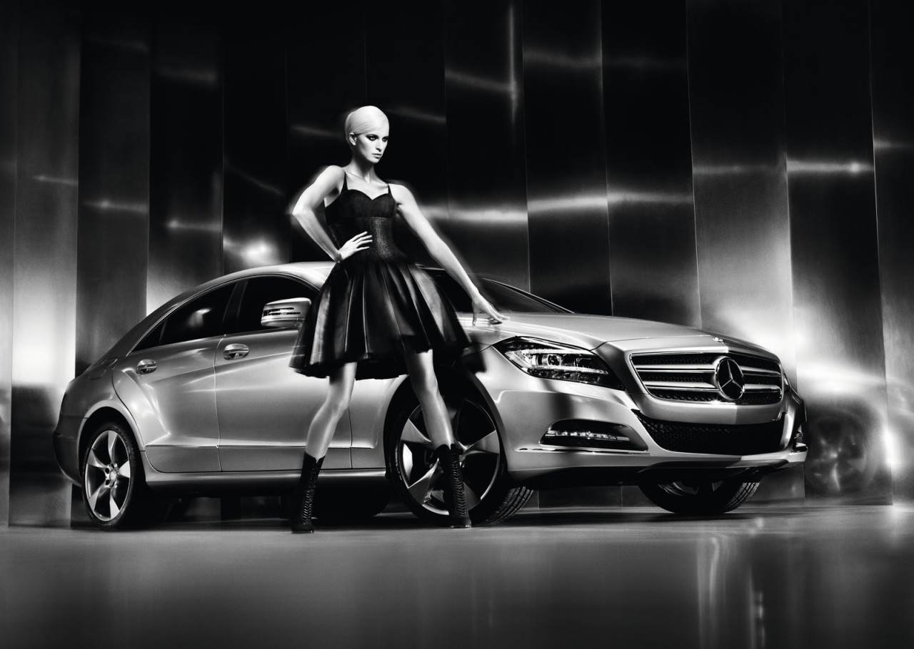 Mercedes CLS και Karolina Kurkova