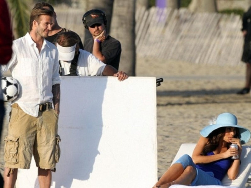 Ο Μπέκαμ και η μελαχρινή