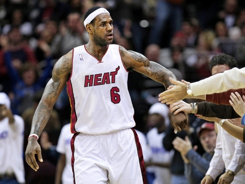 Όταν ο Λεμπρόν έχει κέφια