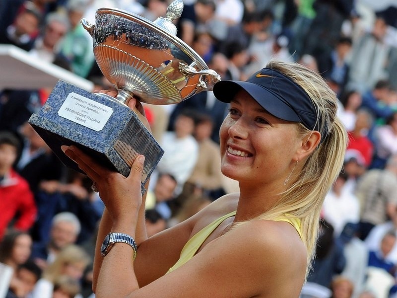 Έστειλε μήνυμα η Σαράποβα