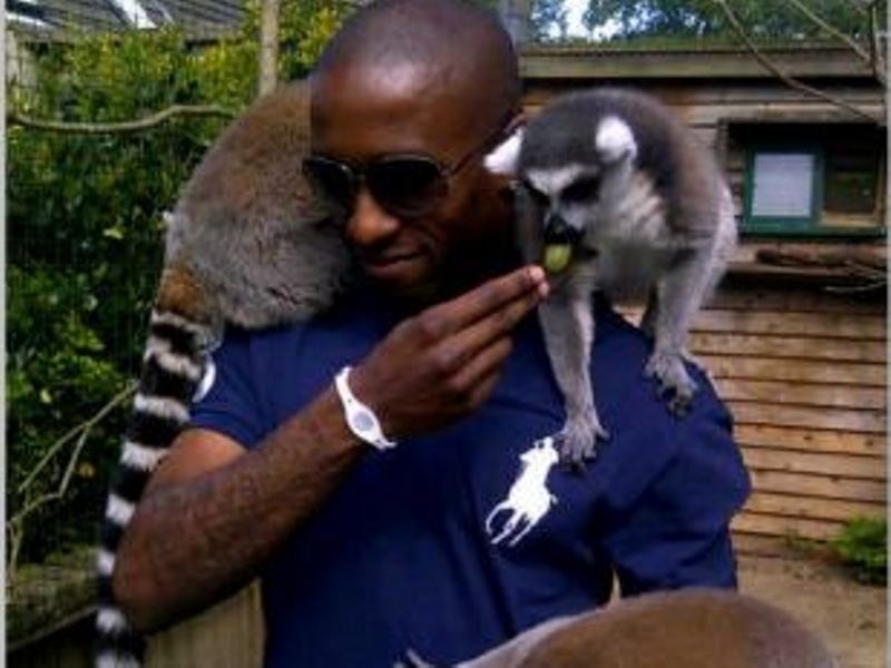 O Ντεφόε σε ζωολογικό κήπο