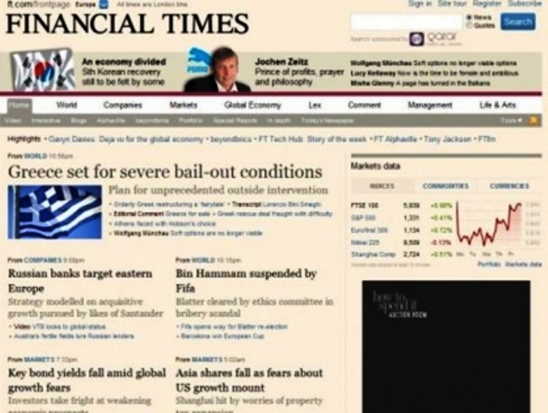 FT: Τελεσίγραφο στην Ελλάδα