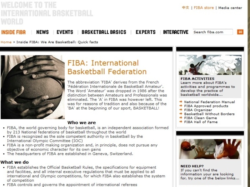 Χρόνια πολλά, FIBA!