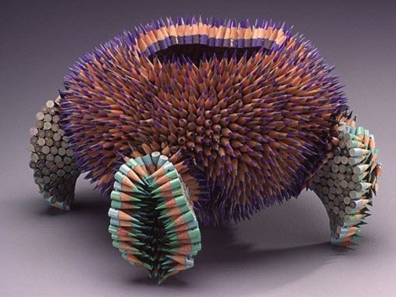 Γλυπτά από μολύβια