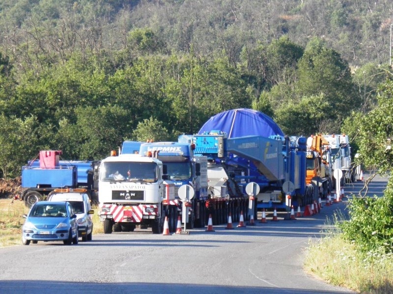 Κυκλοφοριακά προβλήματα στην Ε.Ο Μεγαλόπολης – Τρίπολης