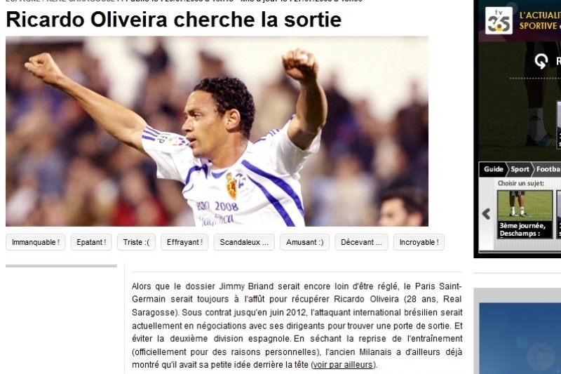 «Εξετάζει Ρικάρντο Ολιβέιρα ο Ολυμπιακός»