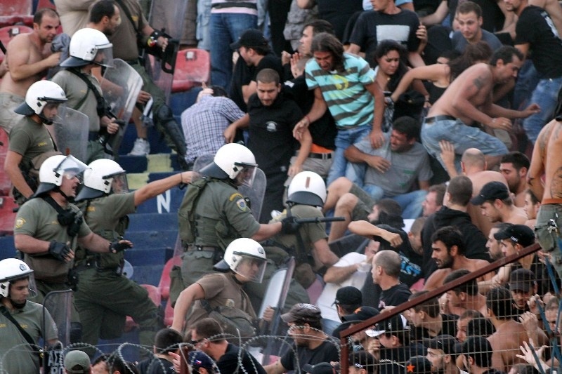 Επεισόδια με φίλους του ΠΑΟΚ σε Σχηματάρι και Αφίδνες!