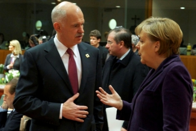 Κρίσιμη συνάντηση Παπανδρέου με Μέρκελ