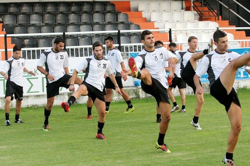 Χωρίς απρόοπτα η προπόνηση του ΟΦΗ