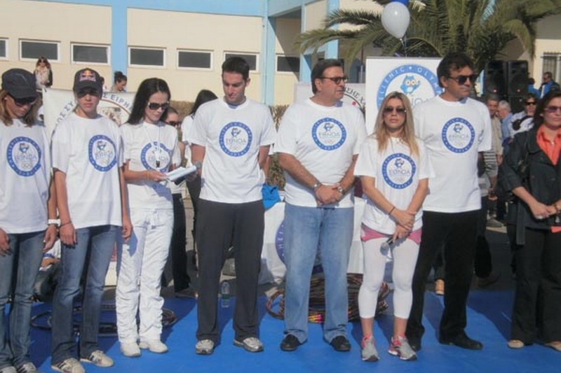 Πλήθος παιδιών στην ημερίδα της ΕΘΝΟΑ