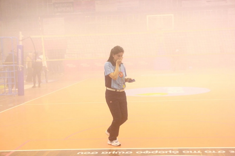 Βόλεϊ, όπως πολεμικό ρεπορτάζ