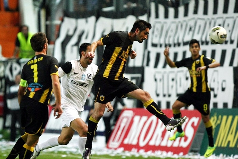 Γκολ/γκολ στο ΑΕΚ-Άρης