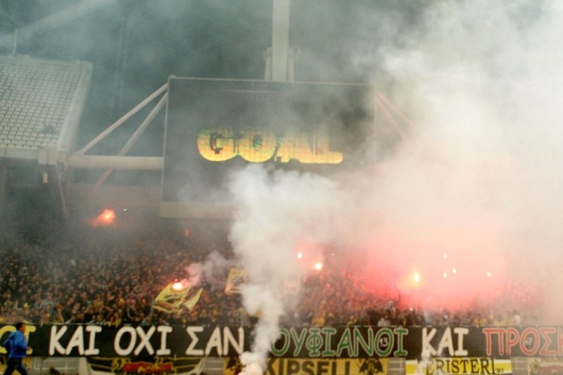 Οργή λαού και στο ΟΑΚΑ