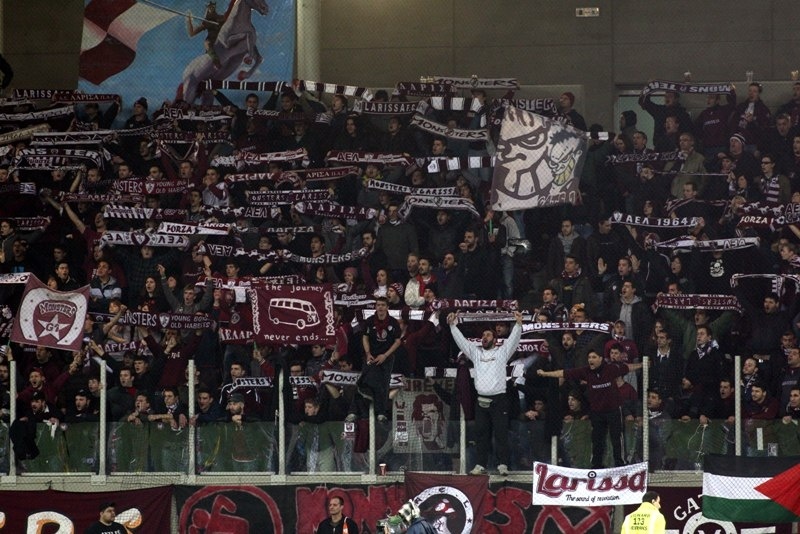 Με κόσμο η ΑΕΛ στη Βέροια