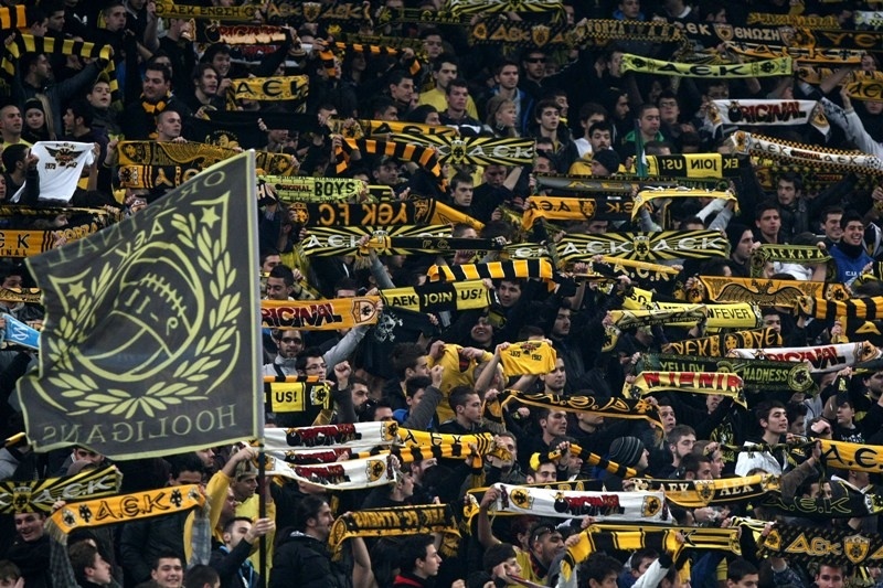 Χωρίς κόσμο στο Περιστέρι η ΑΕΚ