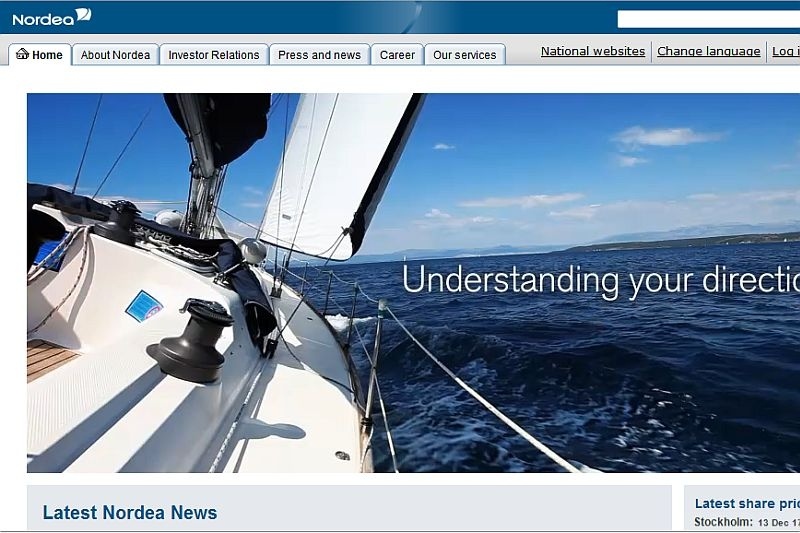 Αυτή είναι η Nordea Bank…