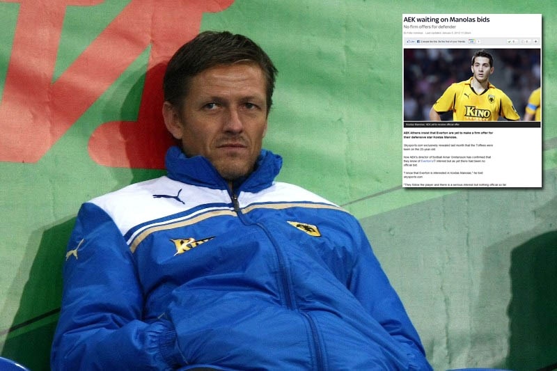 Γκρέταρσον: «Ανοιχτό το ενδεχόμενο πώλησης του Μανωλά»