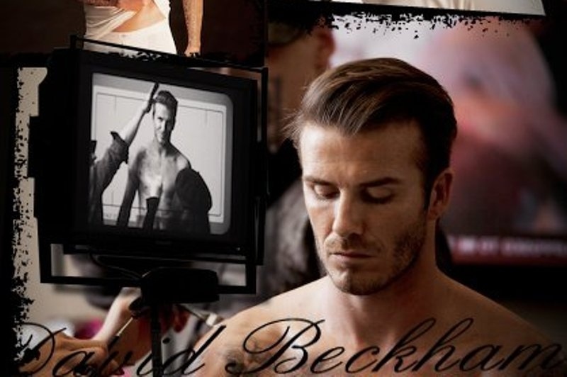 Στα Backstage με τον Beckham