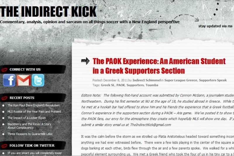 «The PAOK experience»