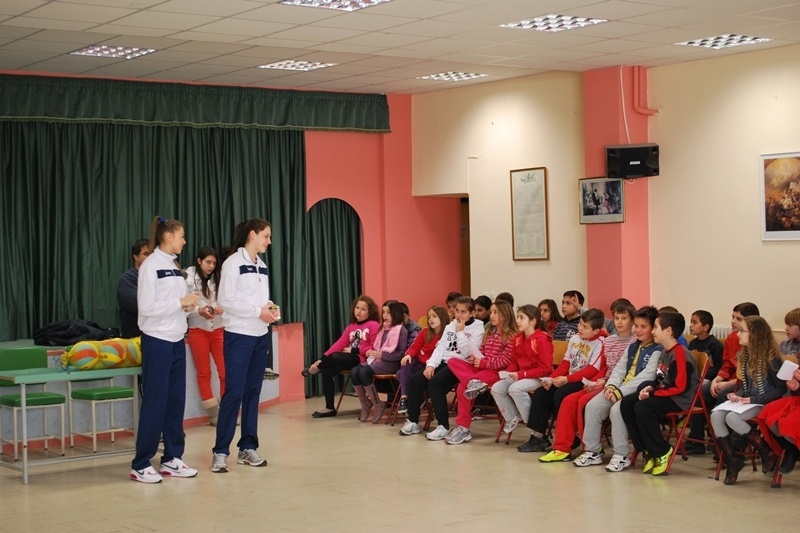 Επισκέφθηκαν σχολεία Λαμπρούση, Καραγκούνη