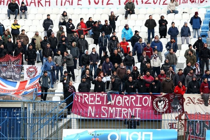 Μεμονωμένα στον Εύοσμο οι φίλοι της ΑΕΛ