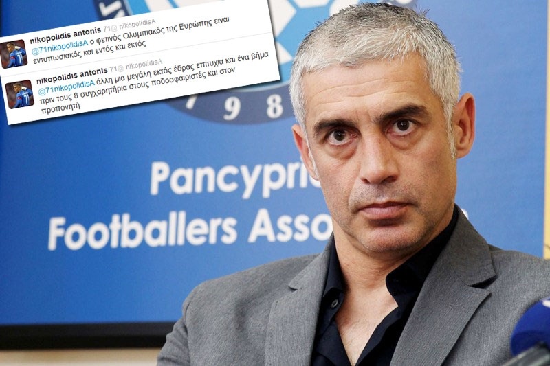 Αποθέωση Νικοπολίδη για Ολυμπιακό