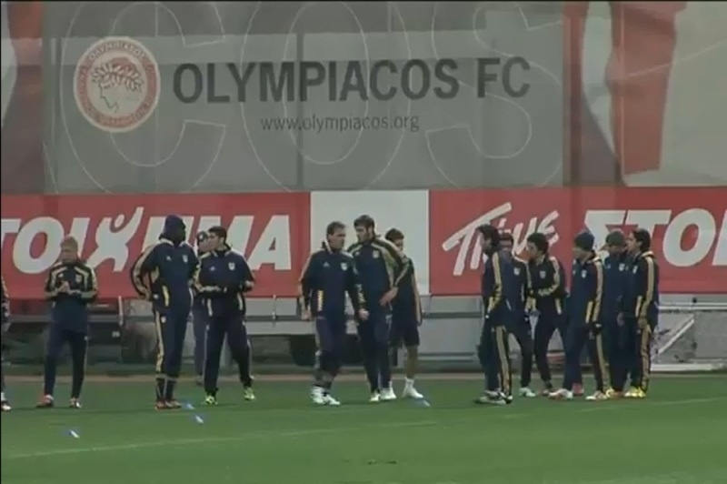 Προπονήθηκε στου Ρέντη η Μέταλιστ (video)