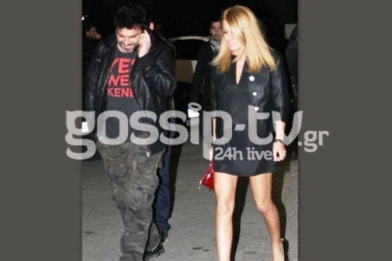 Με νέα συνοδό ο Τόνυ Μαυρίδης (photos)
