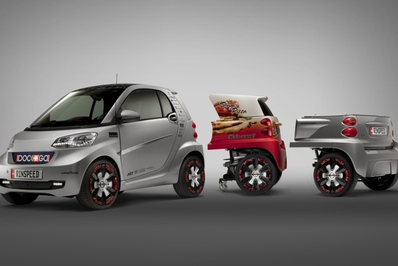 Το Rinspeed Dock+Go με ελαστικά Goodyear Efficient Grip