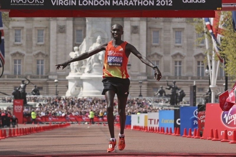 Η κενυατική ομάδα του Μαραθωνίου