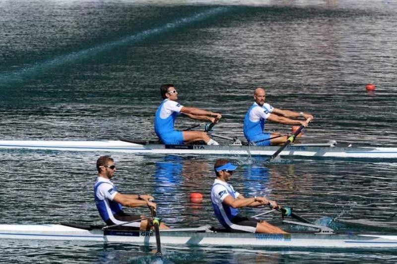 Στα ημιτελικά τέσσερα πληρώματα της κωπηλασίας