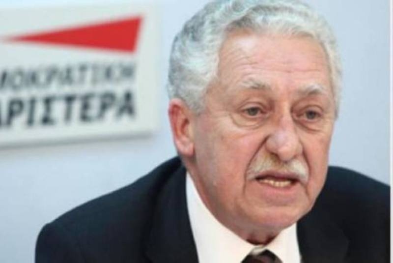 Κουβέλης: Πολιτικά ανήθικος ο Τσίπρας