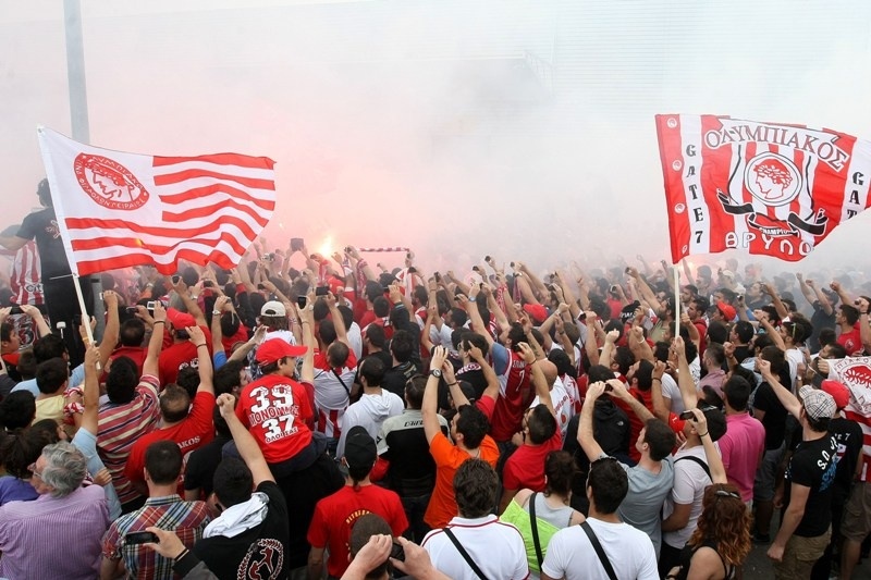 Άφιξη Ολυμπιακού: Η τηλεοπτική μετάδοση του ANT1 (video+photos)