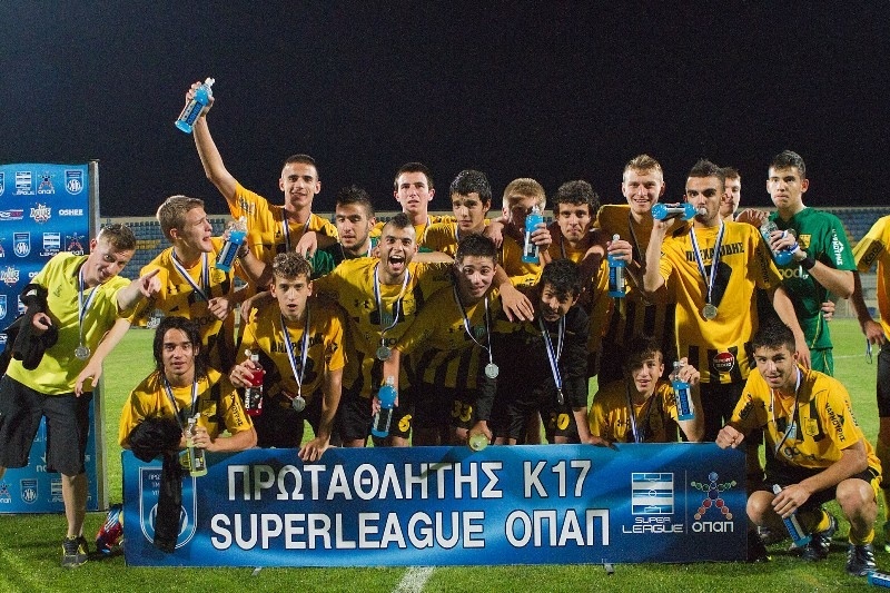 Πρωταθλητής στους Κ17 ο Άρης, 1-0 τον ΠΑΟΚ!