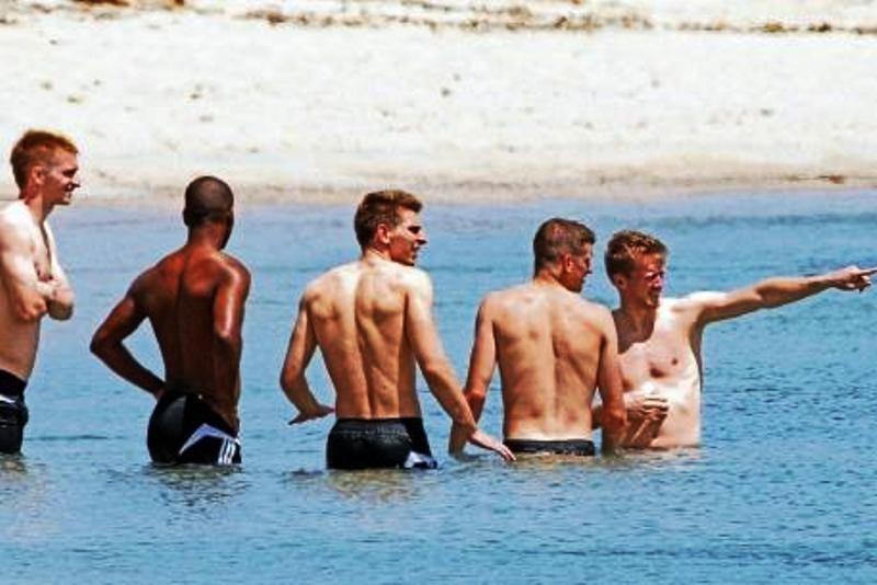 Euro 2012: Τα… μπάνια των Γερμανών